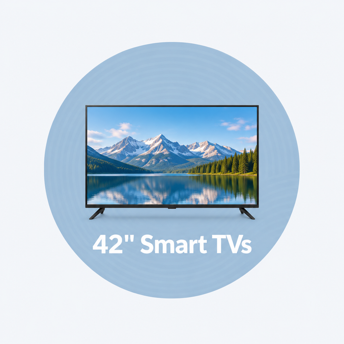 42 Inch Smart TVs
