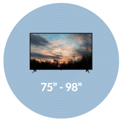 Collection image for: 75" to 98" Smart TVs