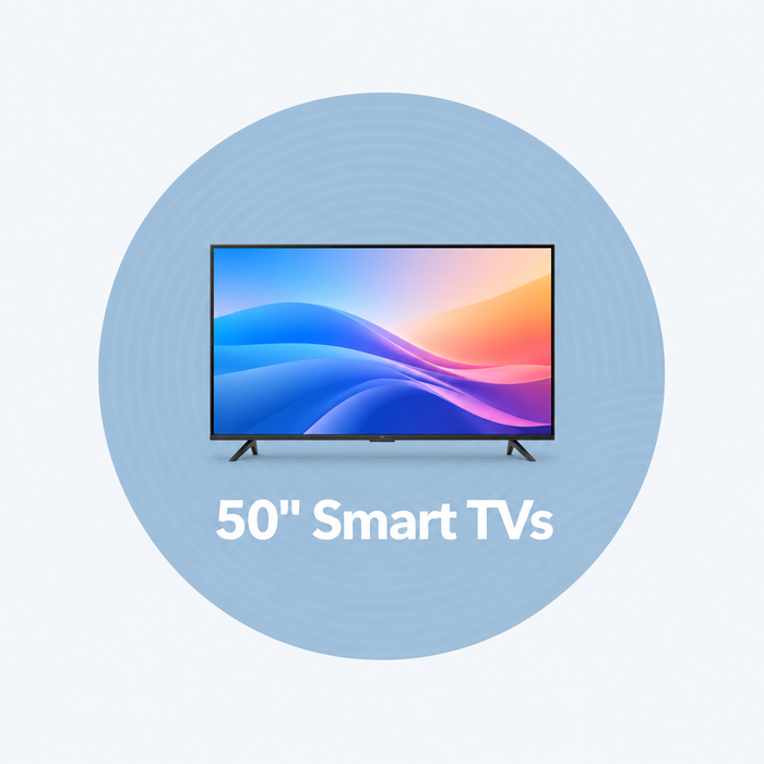 50 Inch Smart TVs