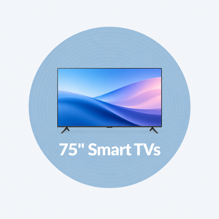 75 Inch Smart TVs