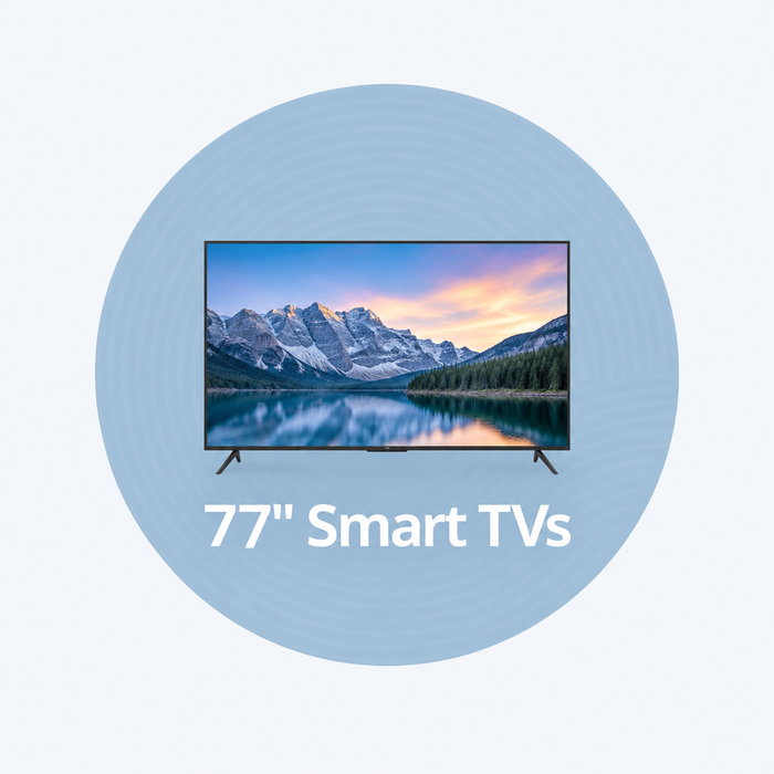 77 Inch Smart TVs