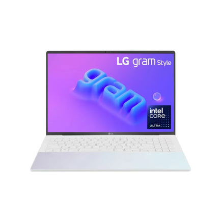 LG gram Style 16 Inch 3K OLED Laptop, Intel 13th Gen Core i7 Evo Platform, 32GB RAM, 1TB SSD, Iridescent White