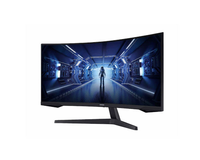 Samsung 34 Inch G55T Odyssey G5 Ultra WQHD 165Hz Curved Gaming Monitor LC34G55T