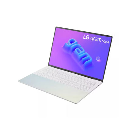 LG gram Style 16 Inch 3K OLED Laptop, Intel 13th Gen Core i7 Evo Platform, 32GB RAM, 1TB SSD, Iridescent White