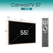 Hisense 55 Inch Class S7 144Hz Canvas TV 4K QLED Google TV 55S7N