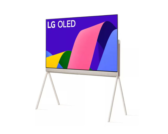 LG 55 Inch Class OLED Objet Collection 4K Posé Smart Lifestyle TV 55LX1QPUA