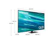 Samsung 55 Inch Q80A QLED 120Hz 4K HDR Smart TV 55Q80A