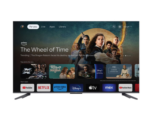TCL 75 Inch Q Class 4K UHD HDR QLED Smart TV with Google TV 75Q681F