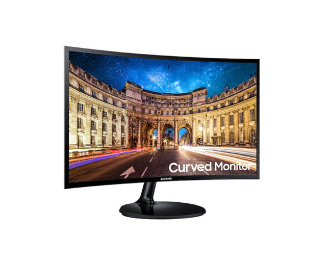 Samsung 24 Inch Monitor CF39 FHD AMD FreeSync Curved Monitor with Super Slim Design C24F396