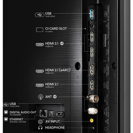 Hisense 65 Inch 144Hz QLED E7NQT PRO 4K Ultra HD Smart TV 65E7NQT PRO