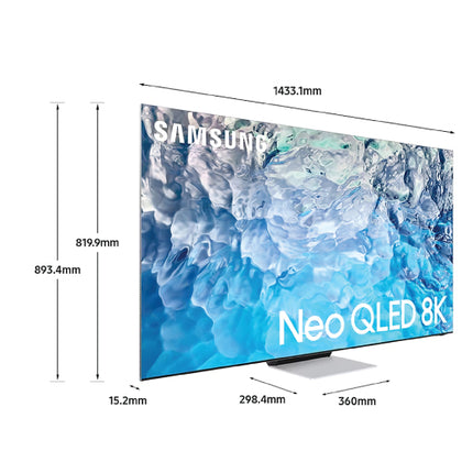 Samsung 65 Inch QN900B Neo QLED 120Hz 8K HDR Smart TV 65QN900B