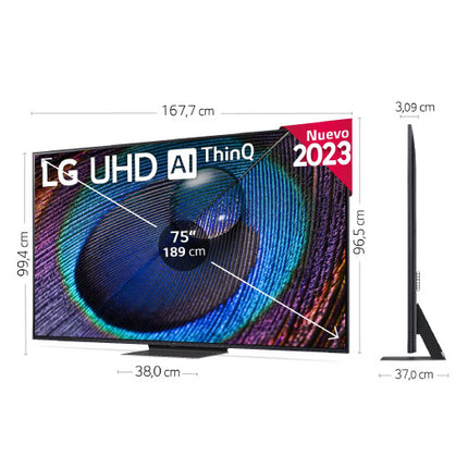 LG 75 Inch UR91 UHD 4K HDR Smart TV 75UR91