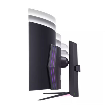 LG 45 Inch UltraGear™ OLED WQHD 1440P 240Hz 0.03ms Curved Gaming Monitor 45GS96QB-B