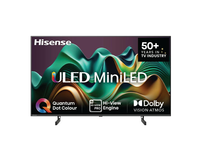 Hisense 50 Inch U6N ULED MiniLED Smart 4K TV 50U6NQTUK