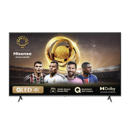 Hisense 55 Inch 144Hz QLED E7NQT PRO 4K Ultra HD Smart TV 55E7NQT PRO
