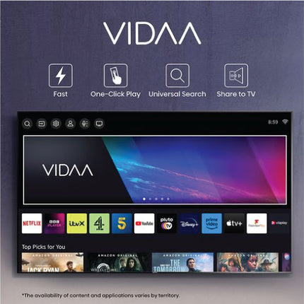 Hisense 75 Inch Smart 144Hz 4K Ultra HD HDR Mini-LED TV 75U7KQTUK