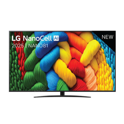 LG 75 inch NanoCell AI NANO81 4K Smart TV 2025 75NANO81A