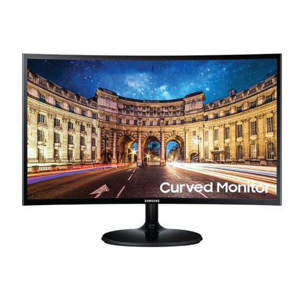 Samsung 24 Inch Monitor CF39 FHD AMD FreeSync Curved Monitor with Super Slim Design C24F396