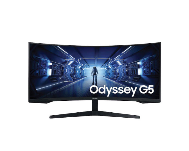 Samsung 34 Inch G55T Odyssey G5 Ultra WQHD 165Hz Curved Gaming Monitor LC34G55T