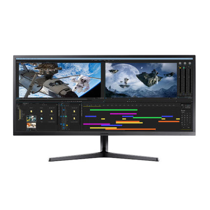 Samsung 34 Inch Ultra WQHD Monitor with 21:9 Wide Screen LS34J550