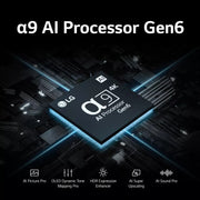 LG 65 Inch C3 OLED evo 4K Smart TV OLED65C3PUA a9 AI Processor Gen6