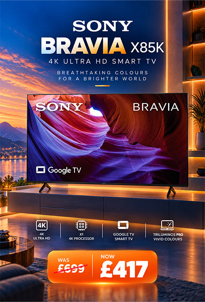 Sony 50 Inch BRAVIA X85K 4K Ultra HD Smart TV 50X85K