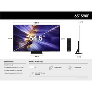 Samsung 65-Inch S90F OLED 4K Smart TV QN65S90FAFXZA lifestyle