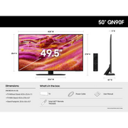 Samsung 50-Inch QN90F Neo QLED 4K QN50QN90FAFXZA lifestyle